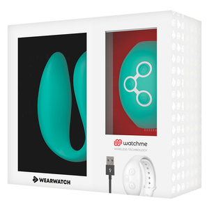 Wearwatch – Vibrateur watchme vert clair double technologie