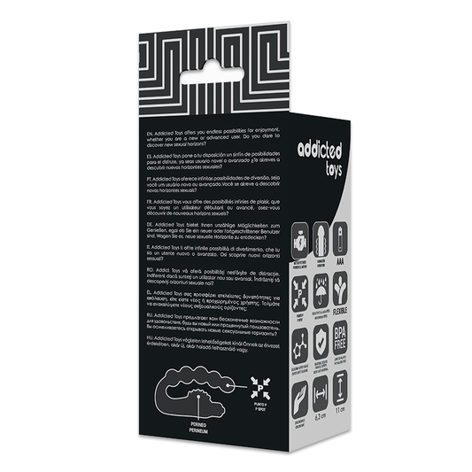 ADDICTED TOYS - ANAL PROSTÁTICO MASAJEADOR WITH VIBRACION