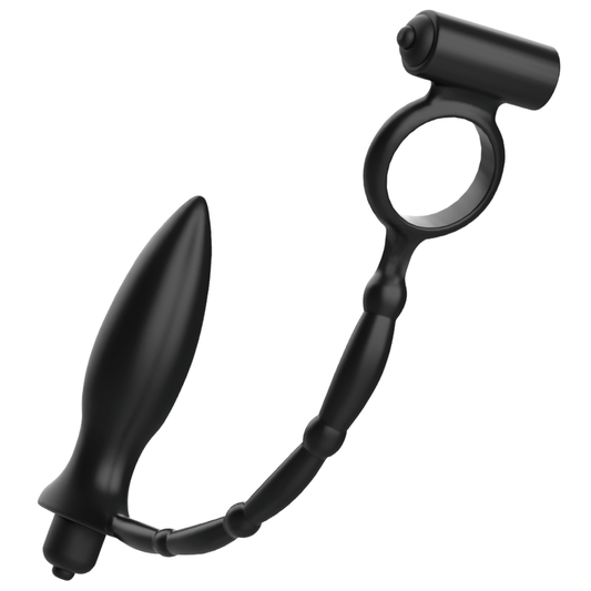 ADDICTED TOYS - ANAL PLUG WITH ANILLO VIBRADOR