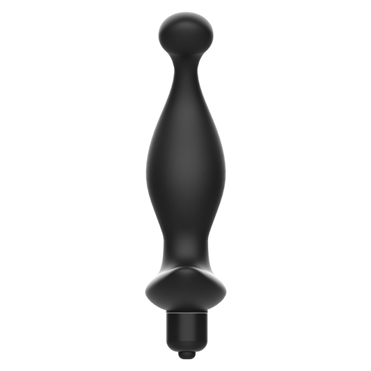 ADDICTED TOYS - ANAL MASAJEADOR WITH VIBRACION NEGRO MODEL 1