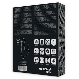 Addicted Toys – Stimulateur anal de prostate en silicone p-spot vibe