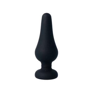 INTENSE - ANAAL PLUG PIPO L SILICONEN ZWART 13 CM