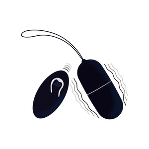 Intense – Oeuf vibrant flippy i avec télécommande noir
