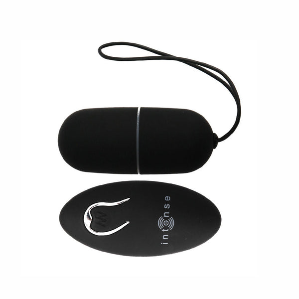 Intense – Oeuf vibrant flippy i avec télécommande noir