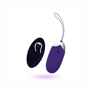 Intense – Oeuf vibrant flippy II avec télécommande violet