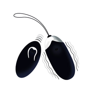 Intense – Oeuf vibrant flippy II avec télécommande noir