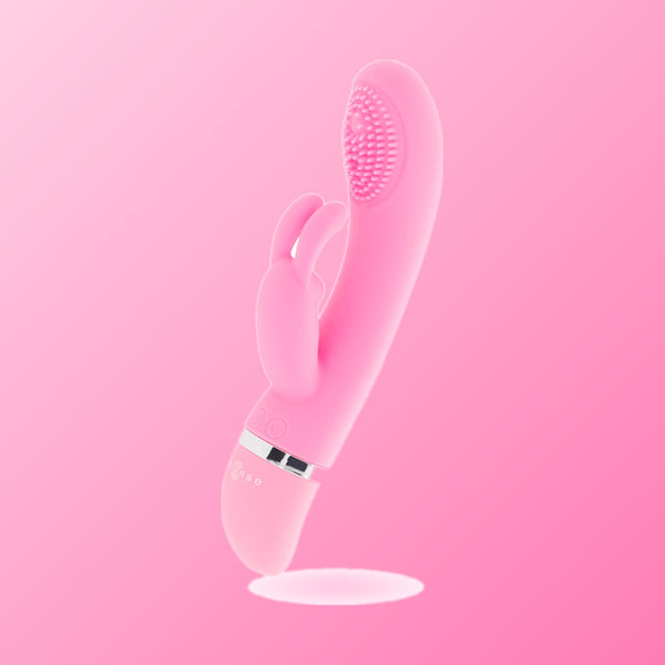 Intense – Vibrateur oscillant susy silicone lapin rose