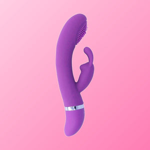 Intense – Vibrateur oscillant susy silicon rabbit lilas
