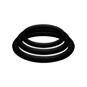 Joydivision Potenzduo – Plus lot de 3 anneaux noir - S, M, L