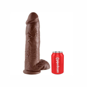 King Cock 12" Cock w Balls Bro