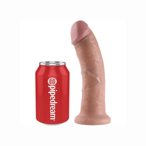 King Cock 8 inch Skin-coloured