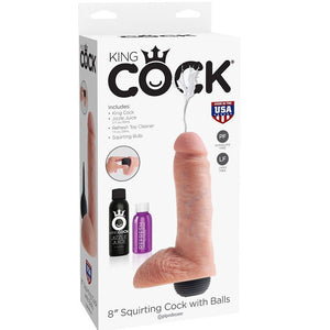 King Cock – Gode éjaculateur réaliste, 20,32 cm