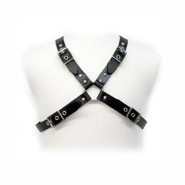 Harnais En Cuir Pour Hommes – Boucle noire
