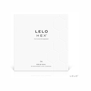 LELO – Boîte de préservatifs hex 36 unités