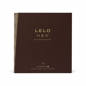 LELO – Préservatifs hex respect XL 36 pack