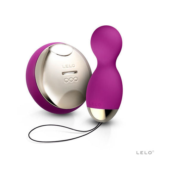 Lelo – Hula Beads, boules de plaisir rotatives et vibrantes rose profond