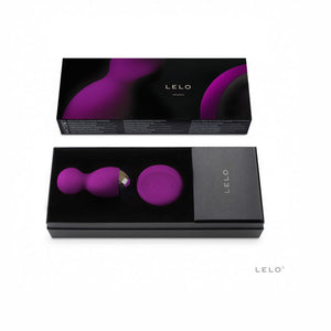 Lelo – Hula Beads, boules de plaisir rotatives et vibrantes rose profond