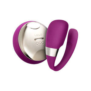 Lelo – Insignia Tiani 3, masseur pour couples rose profond