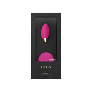 Lelo – Lyla 2 Insignia Design Edition, œuf vibrant télécommandé cerise