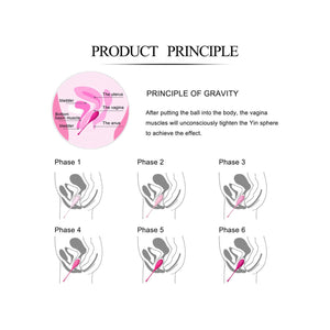 Leslie – Kegel fit ensemble d'entraînement musculaire pelvien 6 pcs
