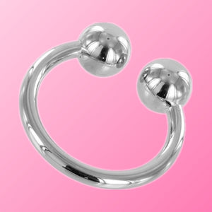 Metal Hard – Anneau de gland en acier 28 mm