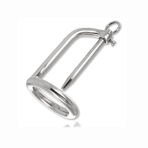 Metal Hard – Anneau de gland avec bouchon urétral
