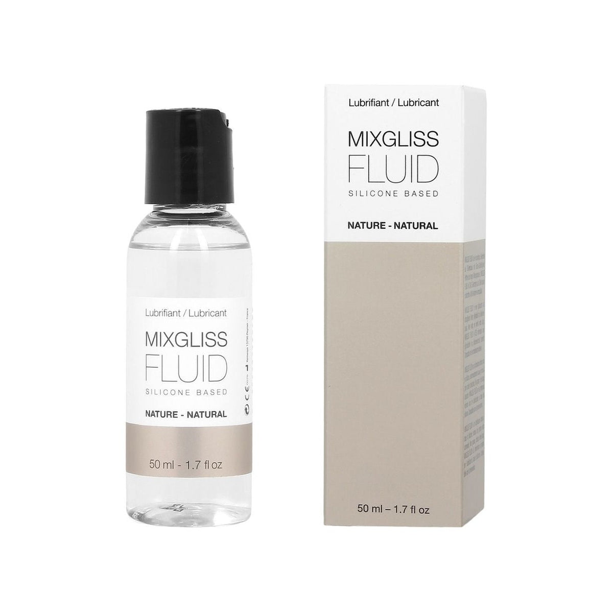 Mixgliss – Lubrifiant silicone naturel sans parfum (50 ml)