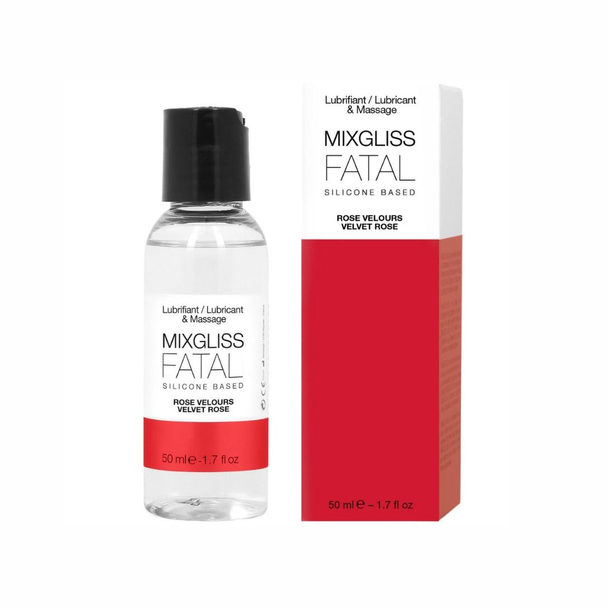 MIXGLISS - FATAAL SMEERMIDDEL SILICONA ROSAS 50 ML