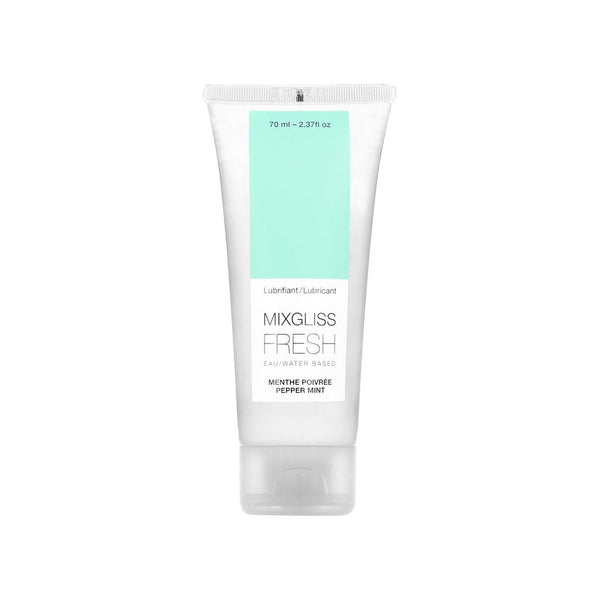 Mixgliss – Lubrifiant base d'eau effet froid, saveur menthe (70 ml)