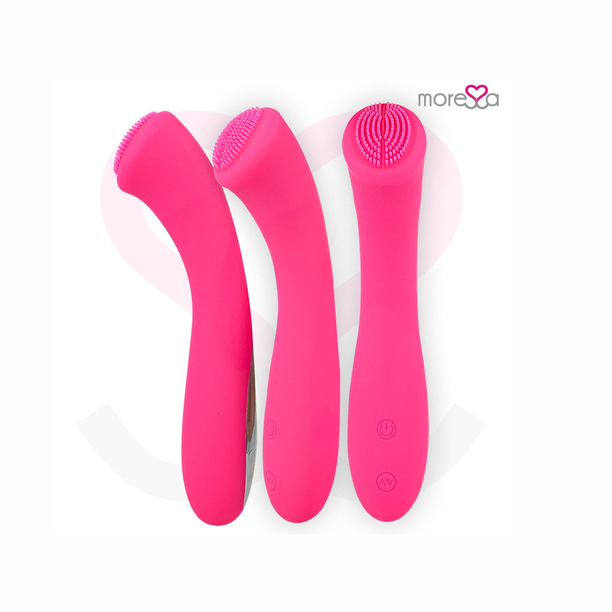 MORESSA - CELSO MASAJEADOR DUO PUNTO GY SUERO PELVICO PREMIUM SILICONE RECHARGEABLE