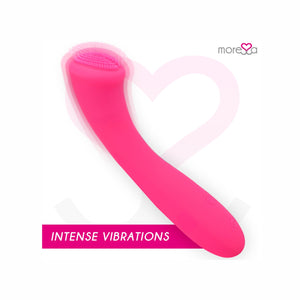MORESSA - CELSO MASAJEADOR DUO PUNTO GY SUERO PELVICO PREMIUM SILICONE RECHARGEABLE