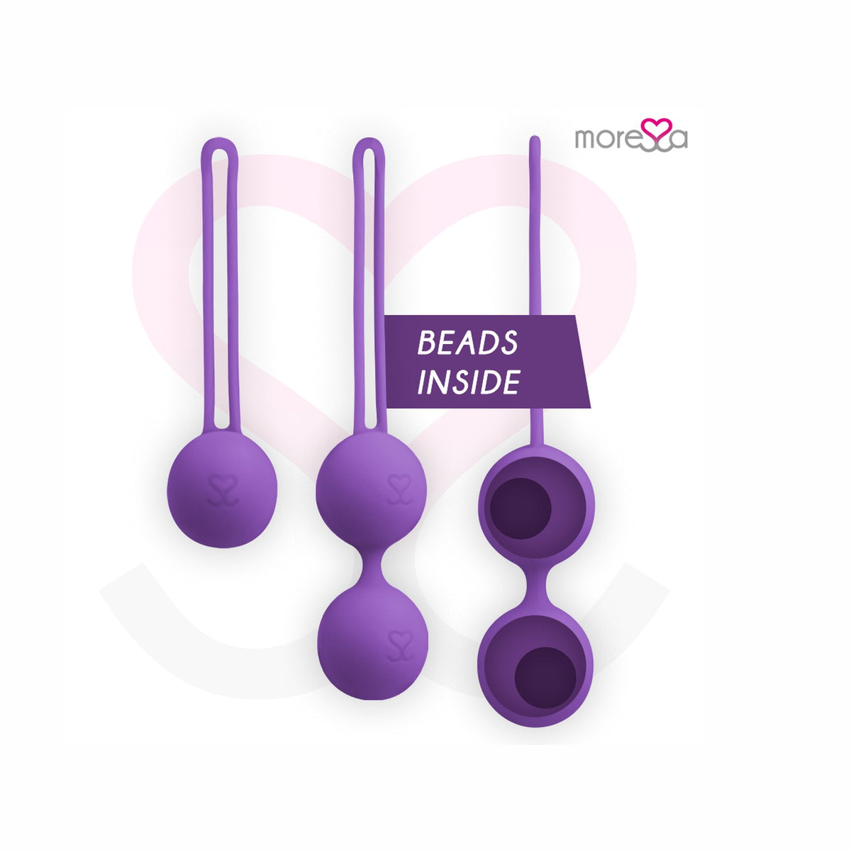 Moressa – Osian set premium silicone lilas