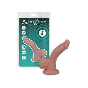 Mr Intense – 2 pénis réaliste 16 cm -o- 2.7 cm