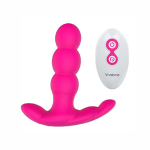 NALONE - PEARL VIBRADOR ANALE CONTROLE AFSTANDSBEDIENING NEGRO