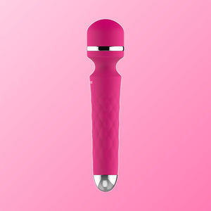 Nalone – Rock, masseur wand rechargeable rose (7 modes, étanche)