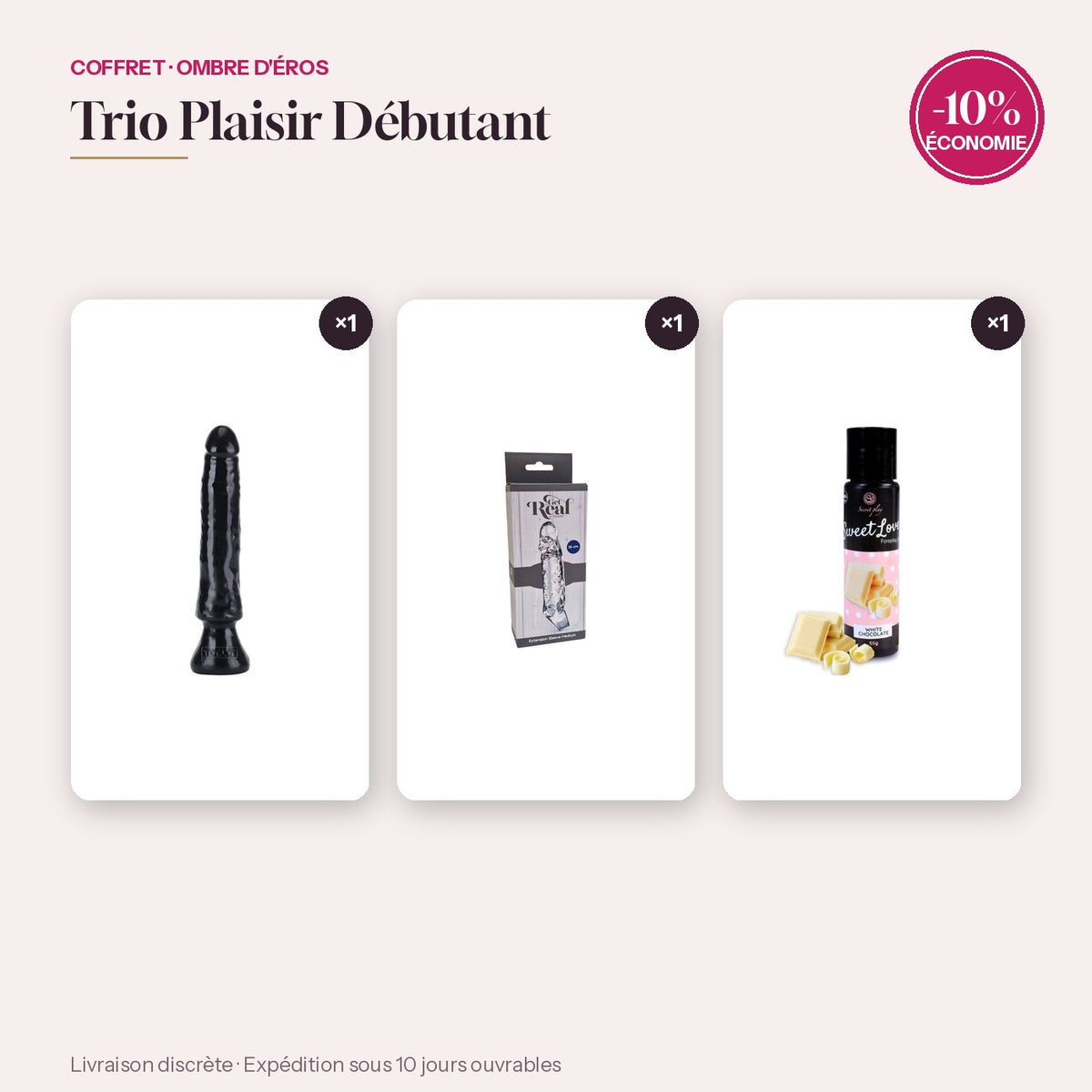 Trio Plaisir Débutant (-10%)