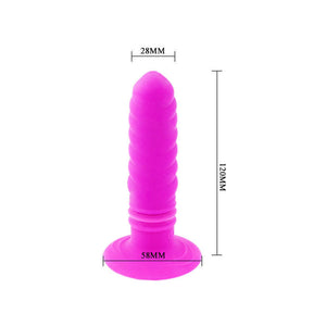 Pretty Love – Anal Twist II, plug vibrant en silicone 10 vitesses