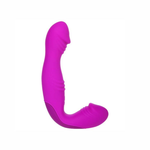 Pretty Love – Angelo, gode-ceinture sans harnais lilas rechargeable