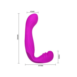 Pretty Love – Beau, harnais double sans sangles rechargeable lilas