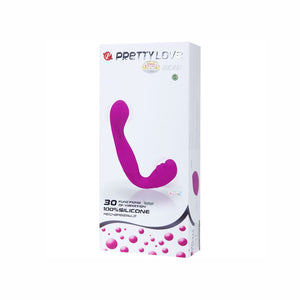 Pretty Love – Beau, harnais double sans sangles rechargeable lilas