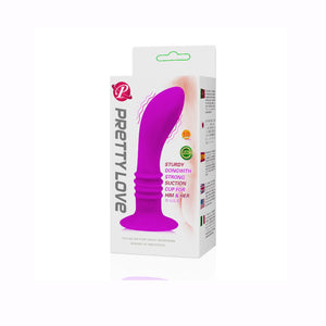 Pretty Love – Booty Passion, plug vibrant en silicone 10 vitesses