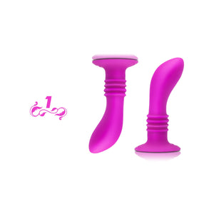 Pretty Love – Booty Passion, plug vibrant en silicone 10 vitesses