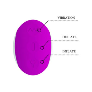 Pretty Love – Vibrateur gonflable rechargeable dempsey