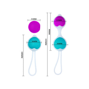 Pretty Love – Flirtation Hegel Ball, boules de Kegel en silicone