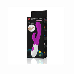Pretty Love – Arthur, vibromasseur rabbit lilas et blanc