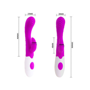 Pretty Love – Arthur, vibromasseur rabbit lilas et blanc