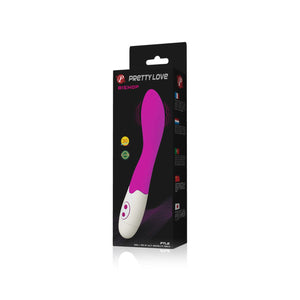 Pretty Love – Bishop, vibromasseur lilas et blanc