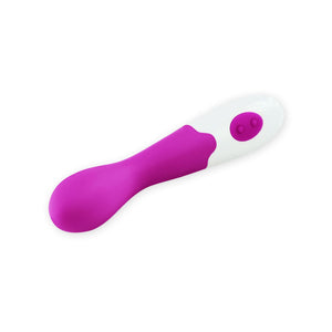 Pretty Love – Bishop, vibromasseur lilas et blanc