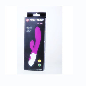 Pretty Love – Flirtation Alvis, vibromasseur rabbit avec stimulateur de clitoris