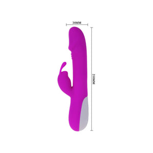 Pretty Love – Robert, vibromasseur avec stimulateur de clitoris 21 cm